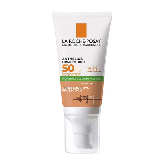 La Roche-Posay Anthelios Uvmune 400 Oil Control Tinted Gel-Cream SPF50+ - 50ml - Buy from Deoora Egypt