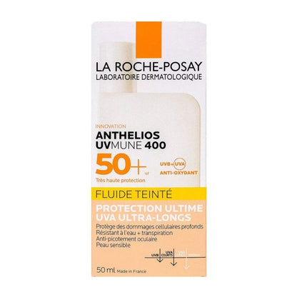 La Roche-Posay Anthelios UV Mune 400 Tinted Fluid SPF50+ - 50ml - Image 2 | Deoora