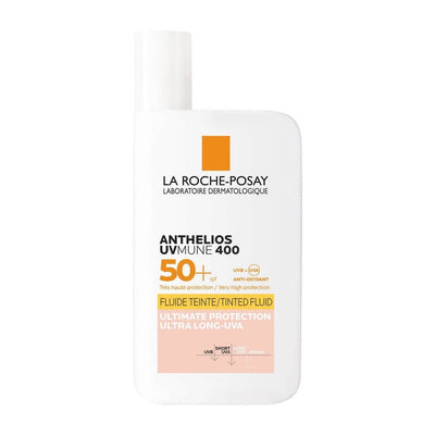 La Roche-Posay Anthelios UV Mune 400 Tinted Fluid SPF50+ - 50ml - Buy from Deoora Egypt