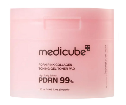 Medicube PDRN Pink Collagen Toning Gel Toner Pads - Image 2 | Deoora