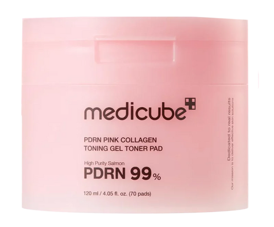 Medicube PDRN Pink Collagen Toning Gel Toner Pads - Image 2 | Deoora