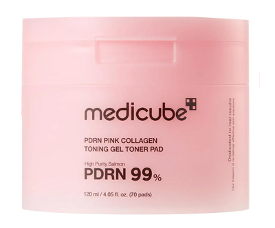 Medicube PDRN Pink Collagen Toning Gel Toner Pads - Buy from Deoora Egypt