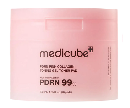 Medicube PDRN Pink Collagen Toning Gel Toner Pads - Buy from Deoora Egypt
