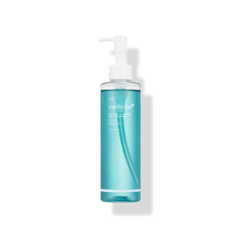 MEDICUBE ZERO PORE BLACKHEAD DEEP CLEANSING OIL 205 ML - Buy from Deoora Egypt