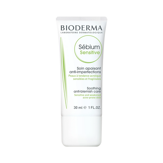 Bioderma Sebium Sensitive Soothing Anti-Blemish Cream 30ml - Buy from Deoora Egypt