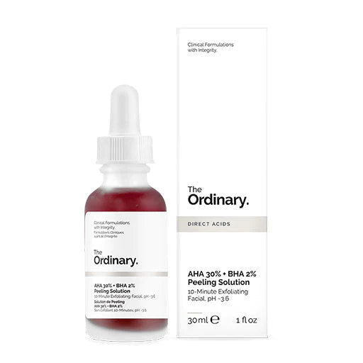 the ordinary AHA 30% BHA 2% PEELING solution 30ML - Buy from Deoora Egypt