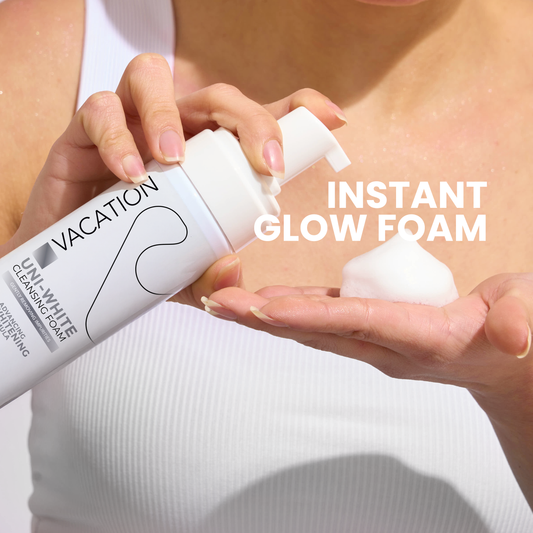 Vacation Uni-White Cleansing Foam 200ml - Image 2 | Deoora