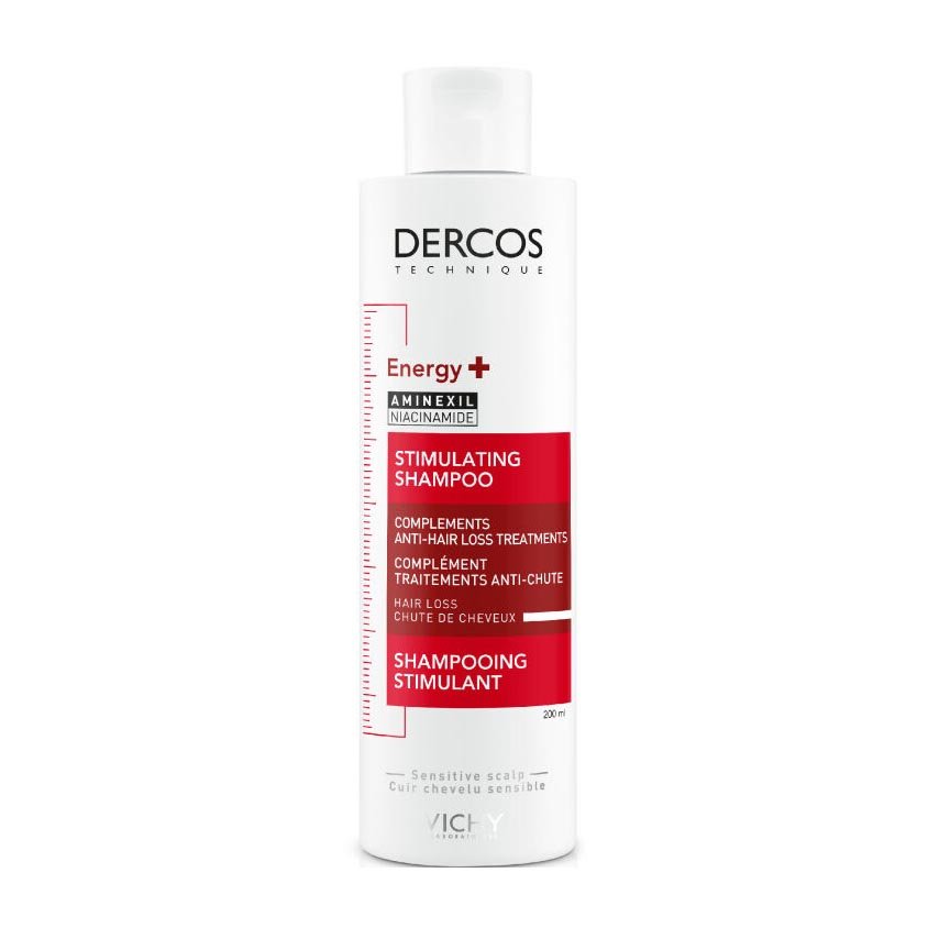 Vichy Dercos Energising Anti Hair Fall Shampoo - 200ml - Buy from Deoora Egypt