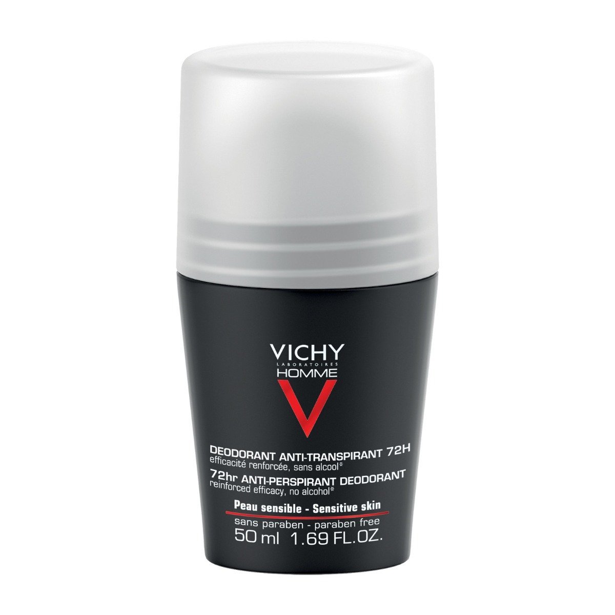 Vichy Homme Extreme Control 72H Anti-Perspirant Roll-On - 50ml - Buy from Deoora Egypt