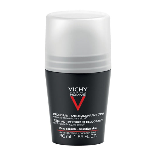 Vichy Homme Extreme Control 72H Anti-Perspirant Roll-On - 50ml - Buy from Deoora Egypt