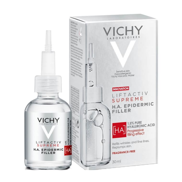 Vichy Liftactiv Supreme H.A Epidermic Filler Hyaluronic Acid Serum - 30ml - Image 2 | Deoora