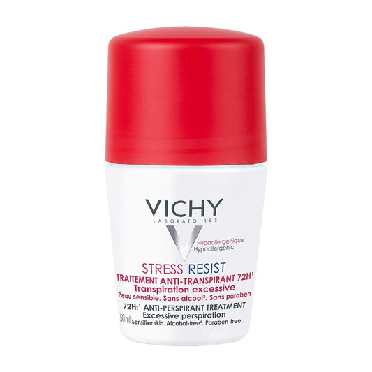 Vichy Stress Resist Antiperspirant Treatment 72 Hour Roll-On  - 50ml - Buy from Deoora Egypt