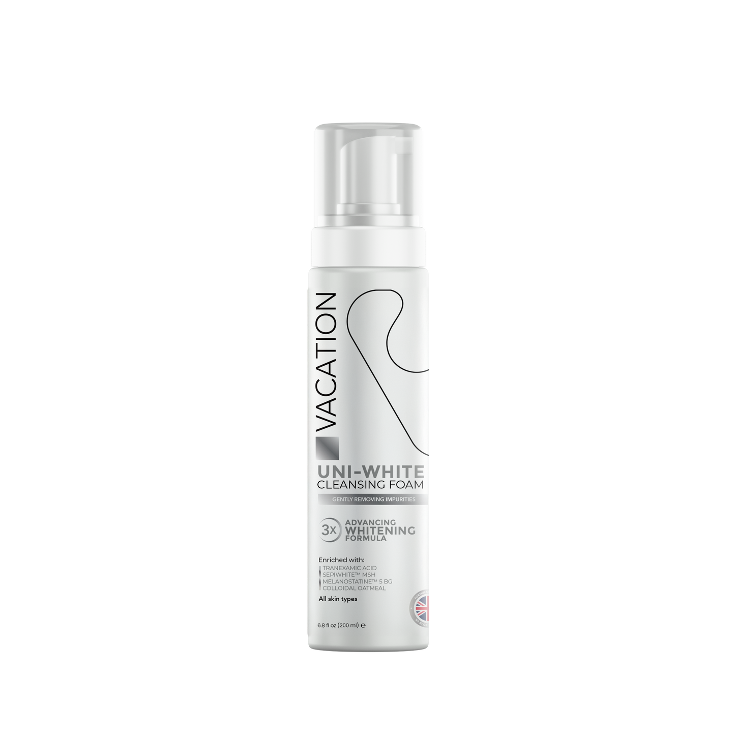 Vacation Uni-White Cleansing Foam 200ml - Buy from Deoora Egypt