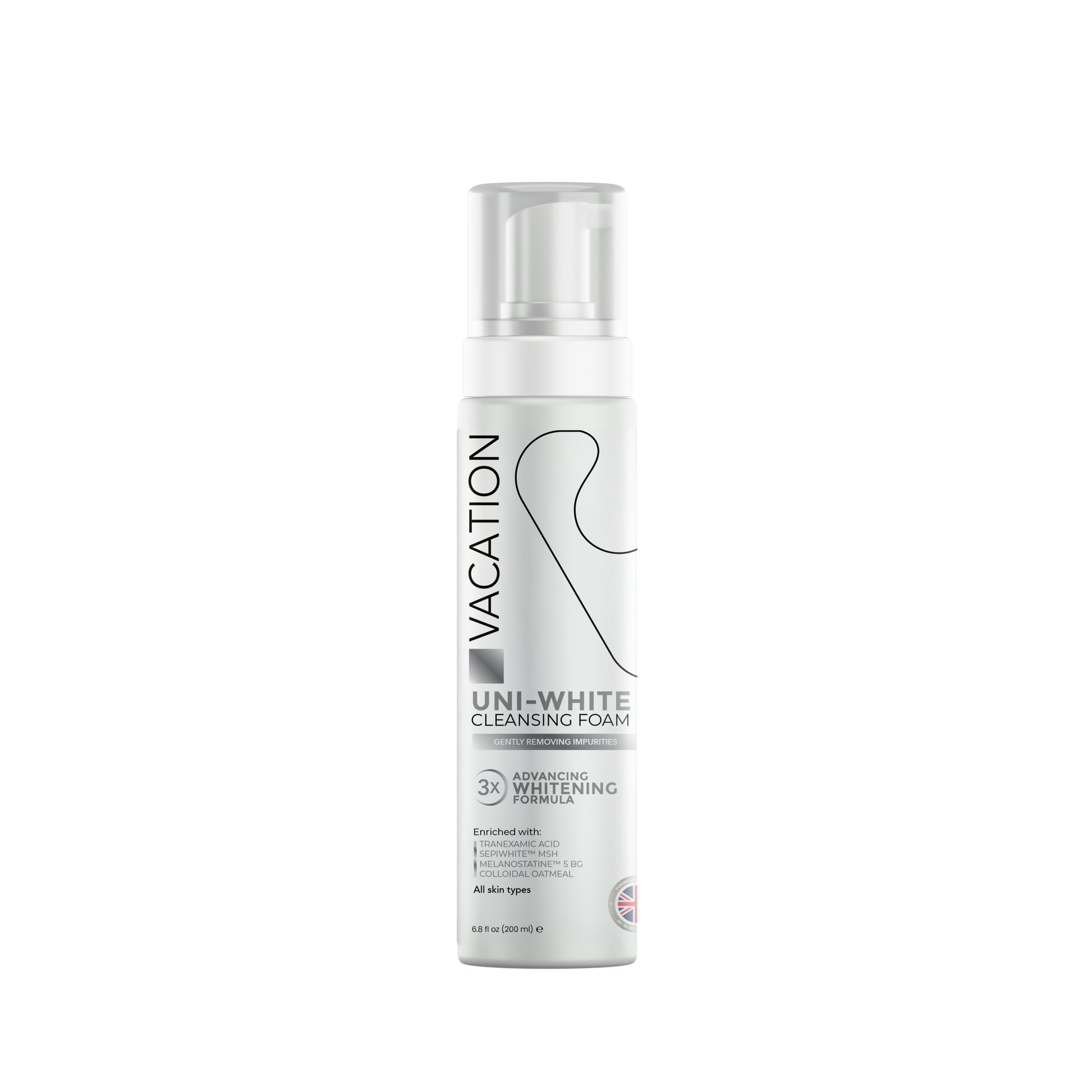 Vacation Uni-White Cleansing Foam 200ml - Buy from Deoora Egypt