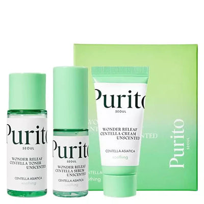 Purito SEOUL - Wonder Releaf Centella Mini Kit Unscented - Buy from Deoora Egypt